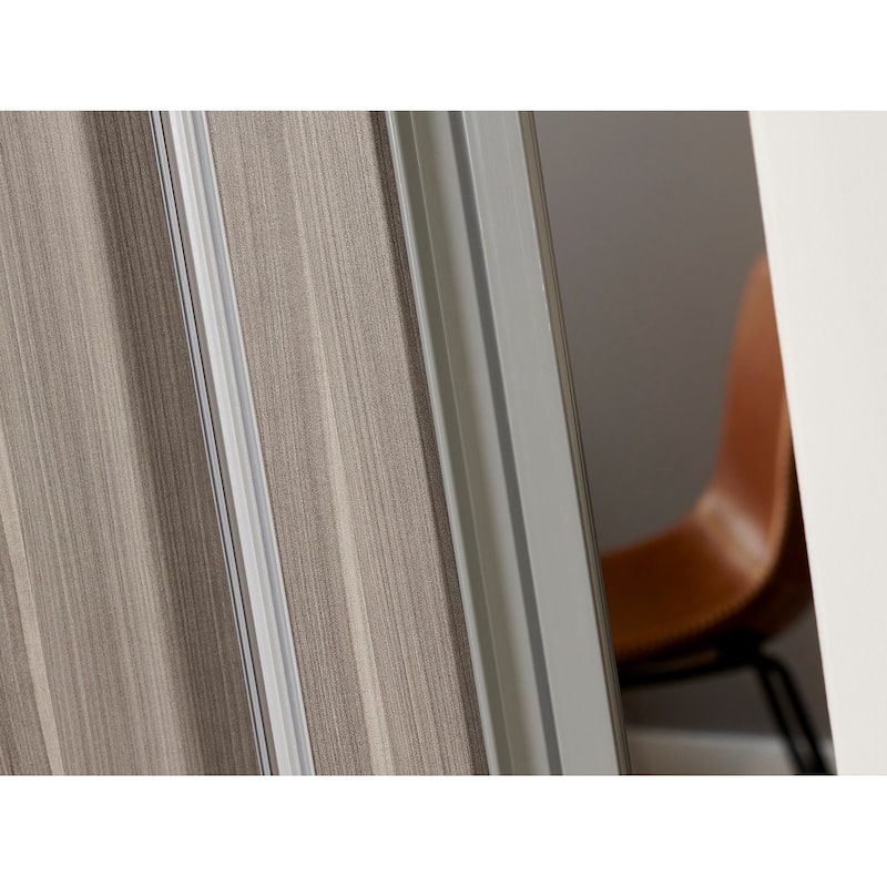 Spectrum Woodshire Driftwood MDF 36-inch Folding Door