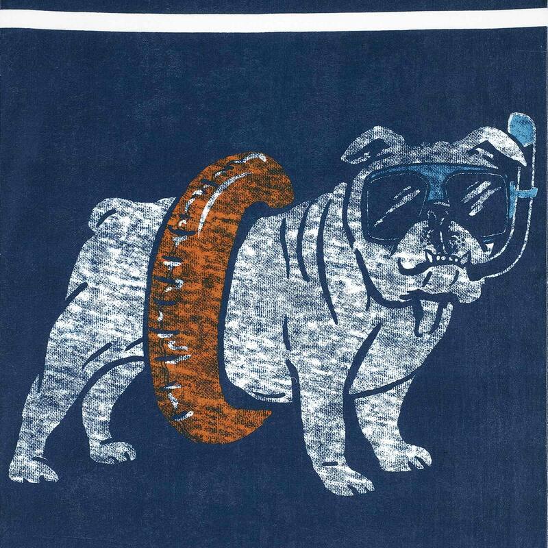 Izod Snorkel Time Beach Towel