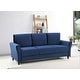 preview thumbnail 5 of 10, Corel Velvet Living Room Set- Sofa and Loveseat