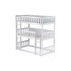 preview thumbnail 44 of 49, Triple Bunk Bed with Ladders,Guardrails,Twin over Twin over Twin