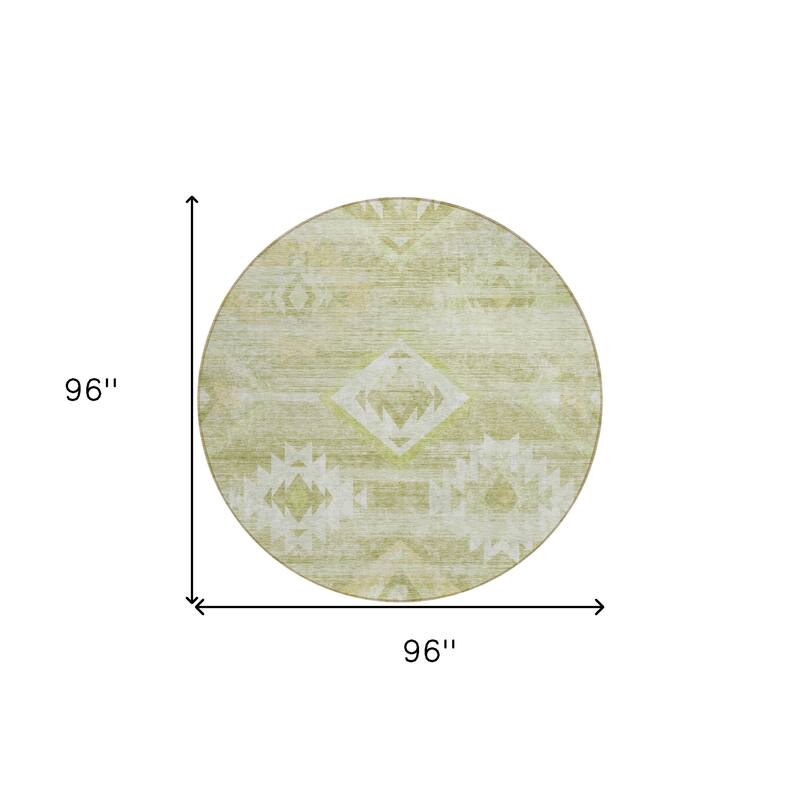 HomeRoots Southwestern Transitional Rectangle Outdoor Rug