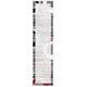 preview thumbnail 4 of 5, SAFAVIEH Skyler Jentje Mid-Century Modern Rug 2'2" x 9' Runner - Grey/Red - Runner