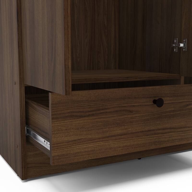Polifurniture Denmark 5 Door Bedroom Armoire with 2 Drawers