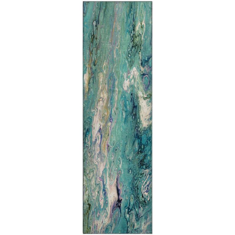 Premium Washable Super Soft Abstract Contemporary Mayfield Rug
