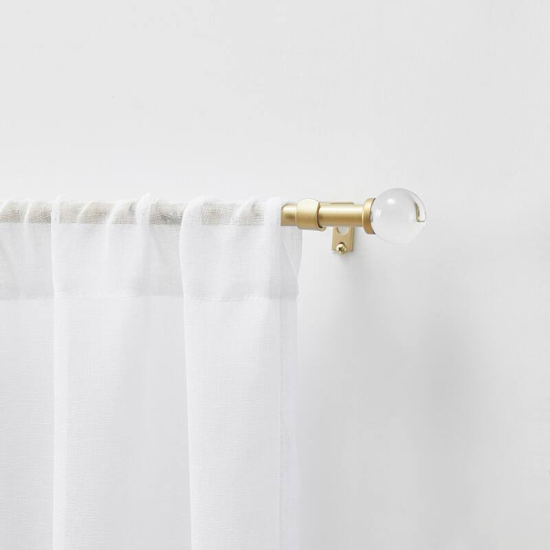 Martha Stewart Beaufort Window Rod and Finial Set