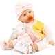 preview thumbnail 2 of 3, Gotz: Cookie Baby: Pastel - 19" Doll, Cozy Knit Outfit & Cap, Plush Animal Bunny