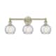 Option Antique Brass / Clear Water Glass