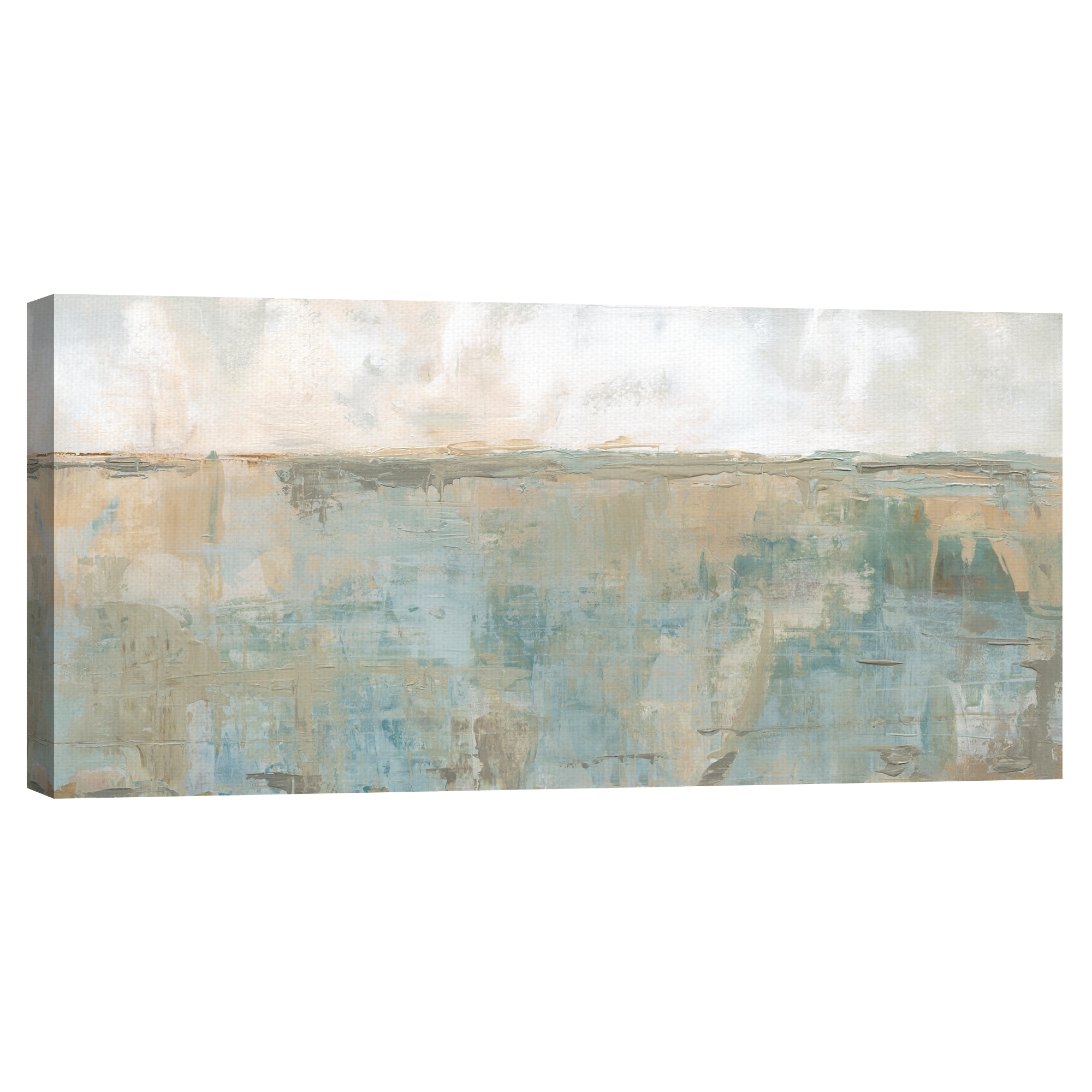 Distant Fields Canvas Art Print