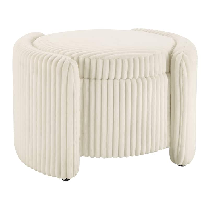 Sable Storage Ottoman
