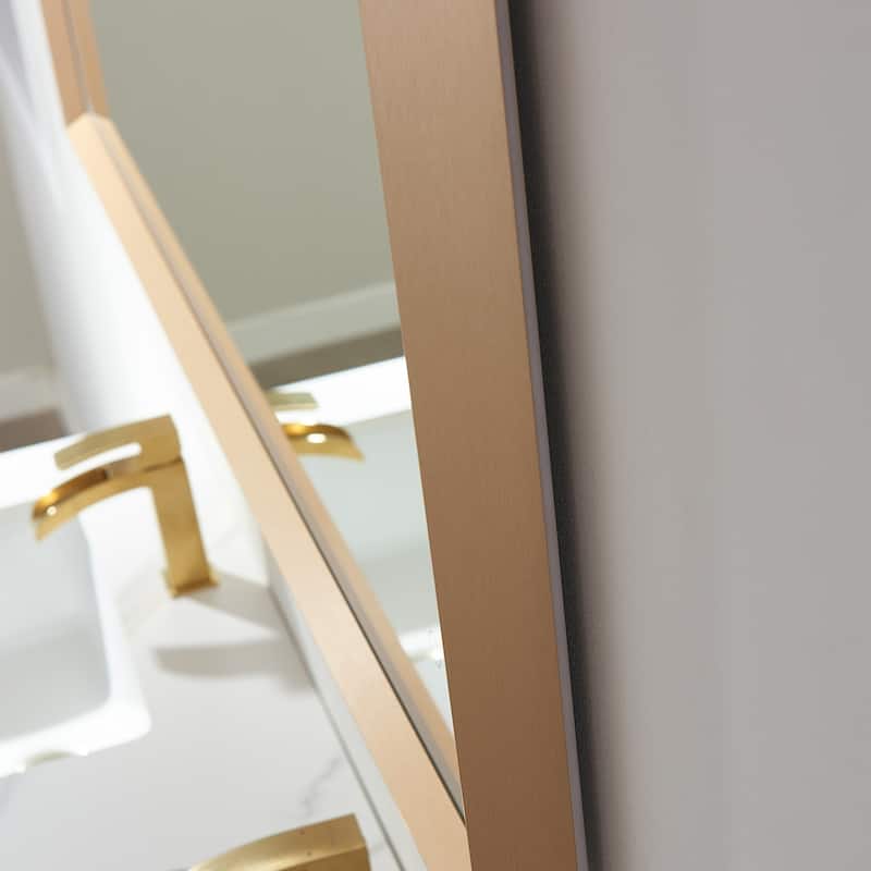 48'' Rectangle LED Lighted Accent Bathroom/Vanity Wall Mirror