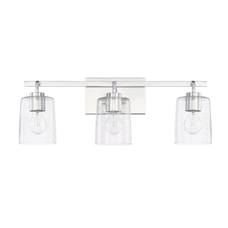 Greyson 3-light Bath/Vanity Fixture - Chrome
