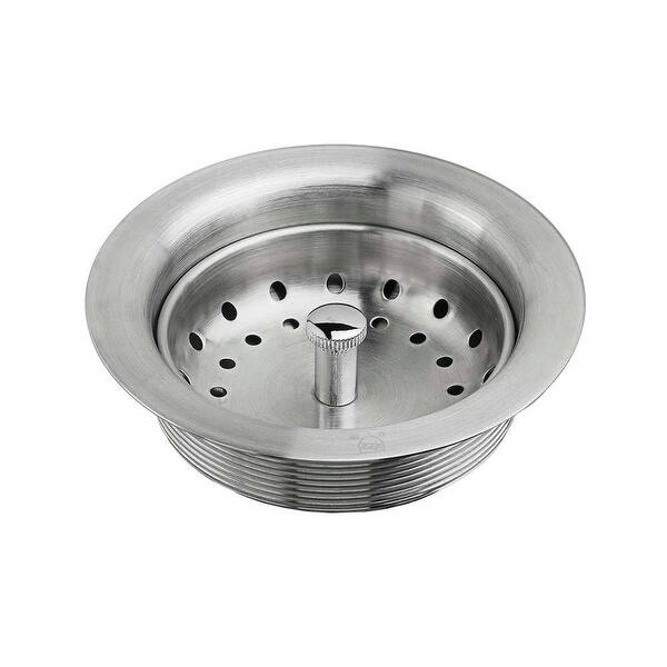 slide 1 of 1, American Standard Kitchen Sink Drain with Strainer in Stainless Steel - Stainless Steel Stainless Steel