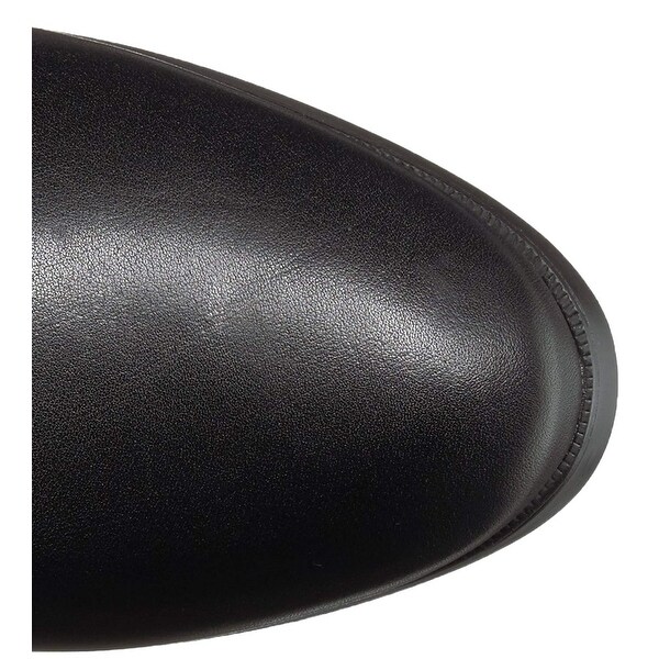 Size 11.0 Black ADRIENNE VITTADINI Womens Mickey Closed Toe Knee High Fashion