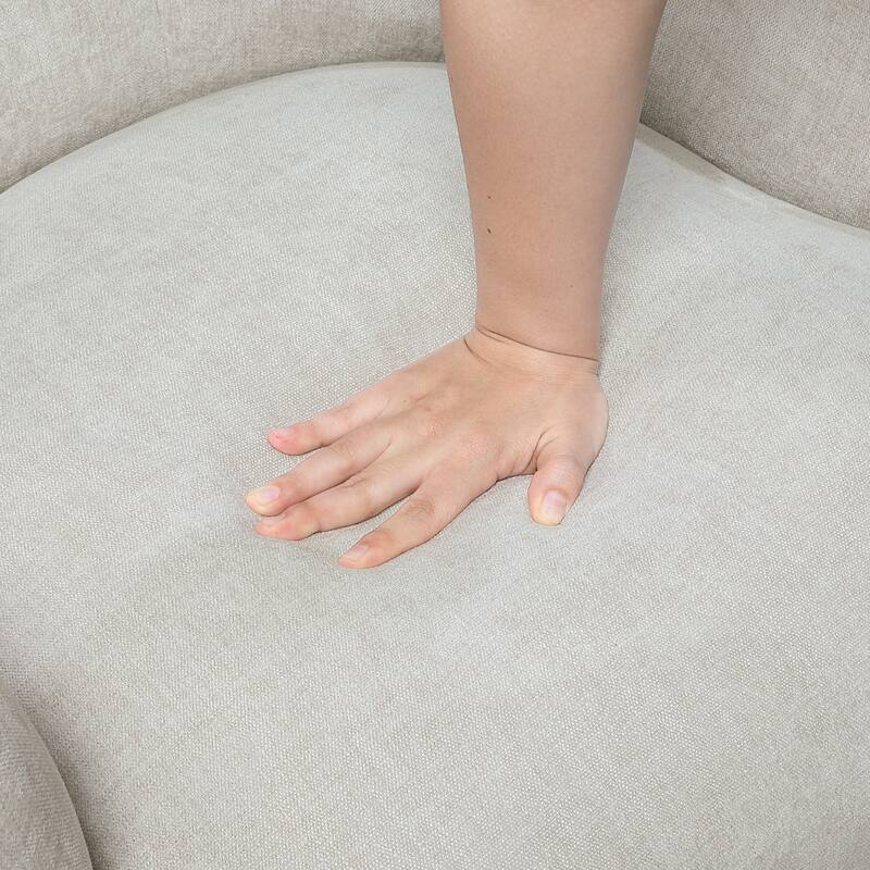 Sterling 26.5" Textured Accent Chair - Button-tufted Chair Back