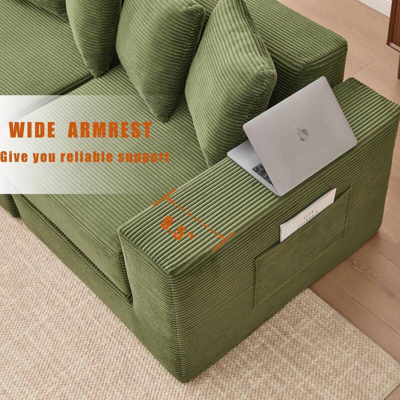 10-in-1 Convertible Sofa Sectional