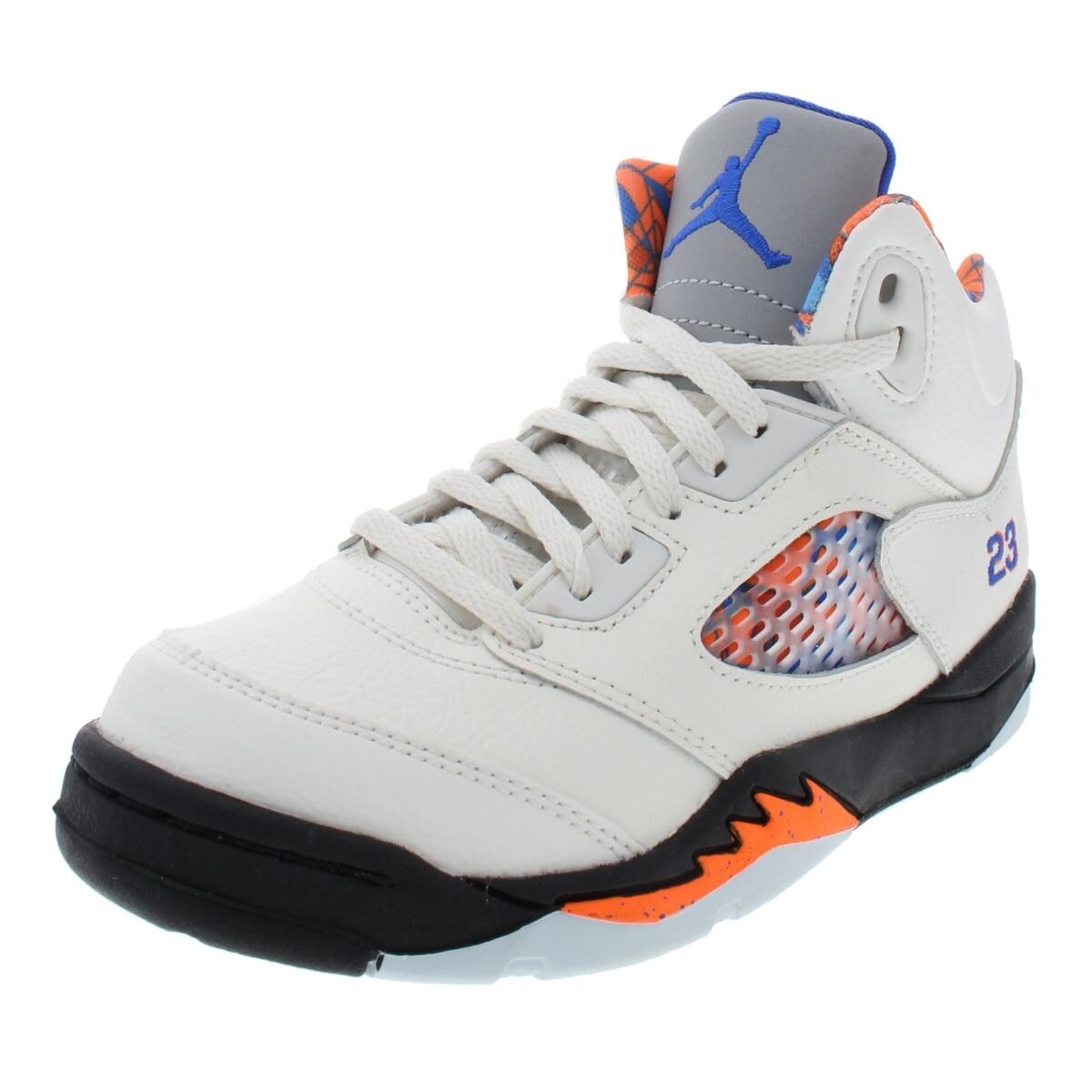 Shop Jordan Boys Jordan 5 Retro Ps Basketball Shoes Little Kid