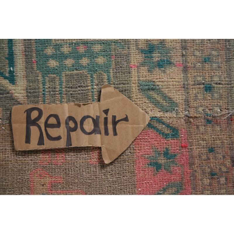 Hand Knotted Oriental 100% Wool Carpet Traditional Tribal Multi-Colored Ardebil Area Rug - 7' 4'' X 4' 0''