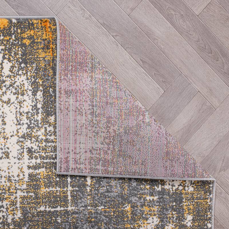 World Rug Gallery Perugia Modern Abstract Area Rug