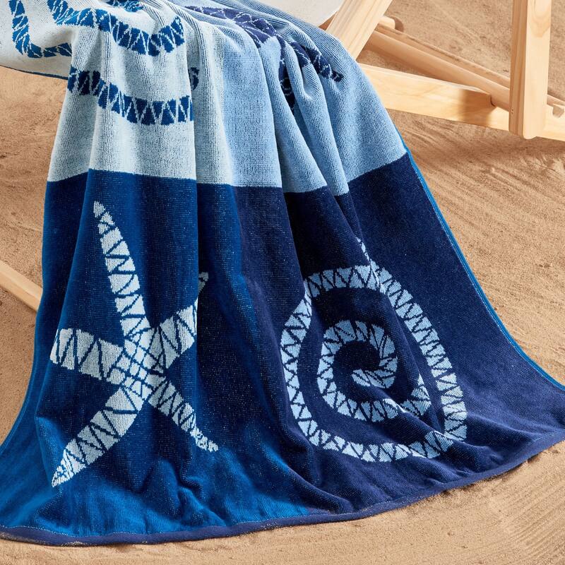 Luxurious Cotton Printed Beach Towel