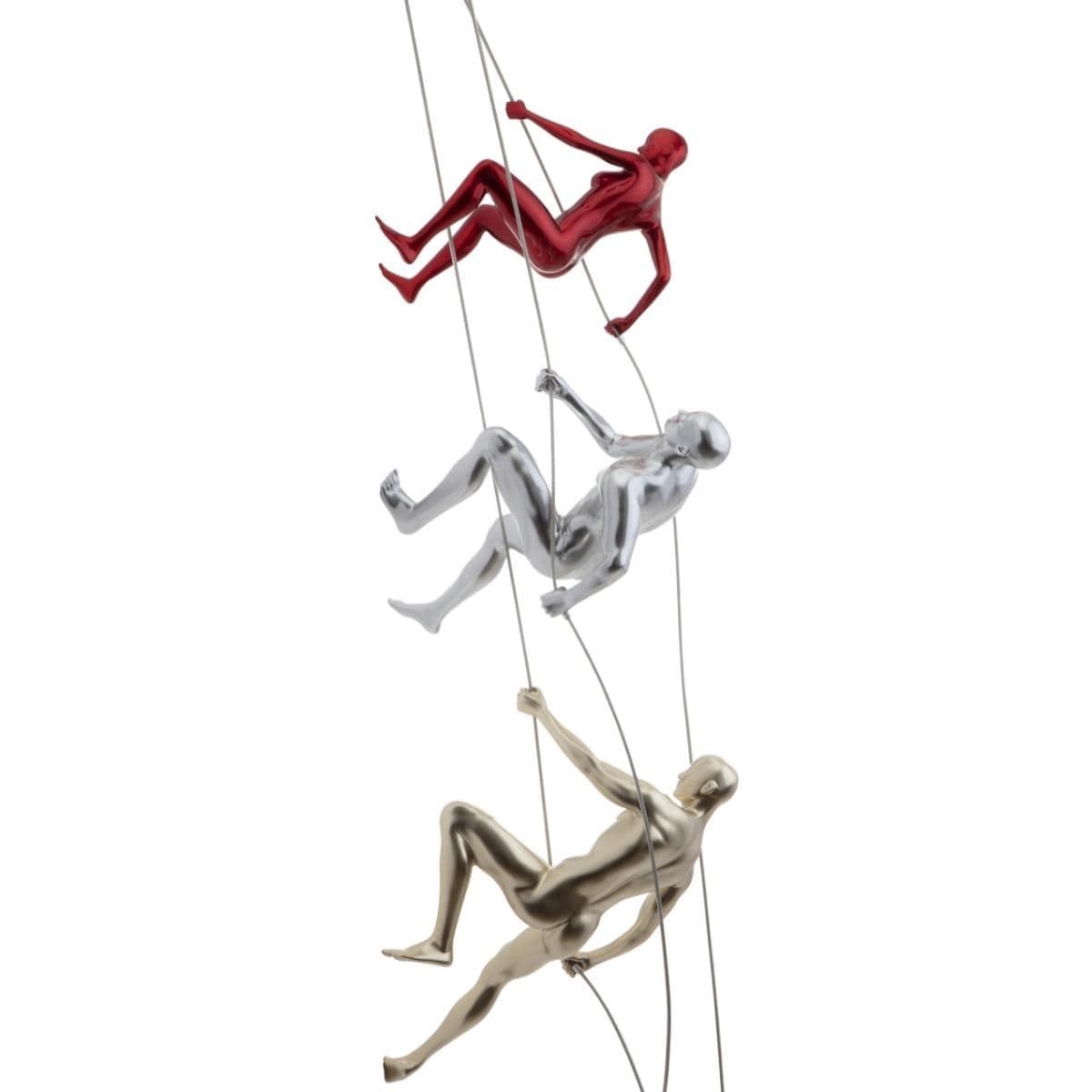 Decorative Climbers Wall Sculpture - N/A