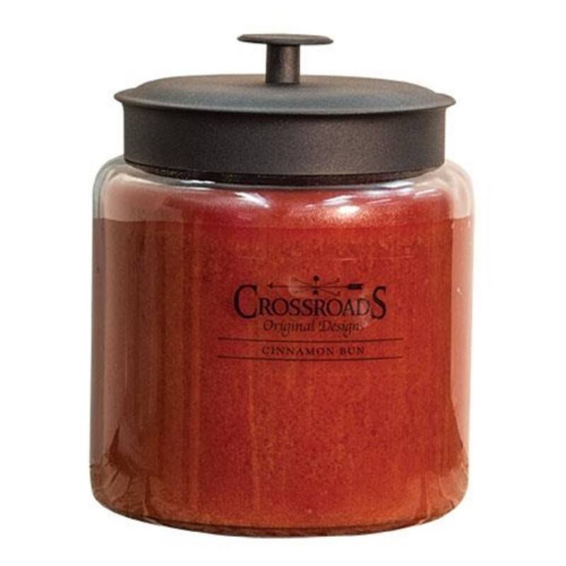Large Jar Candle with Four Wicks Long Burn Time - 96 oz - N/A - Cinnamon