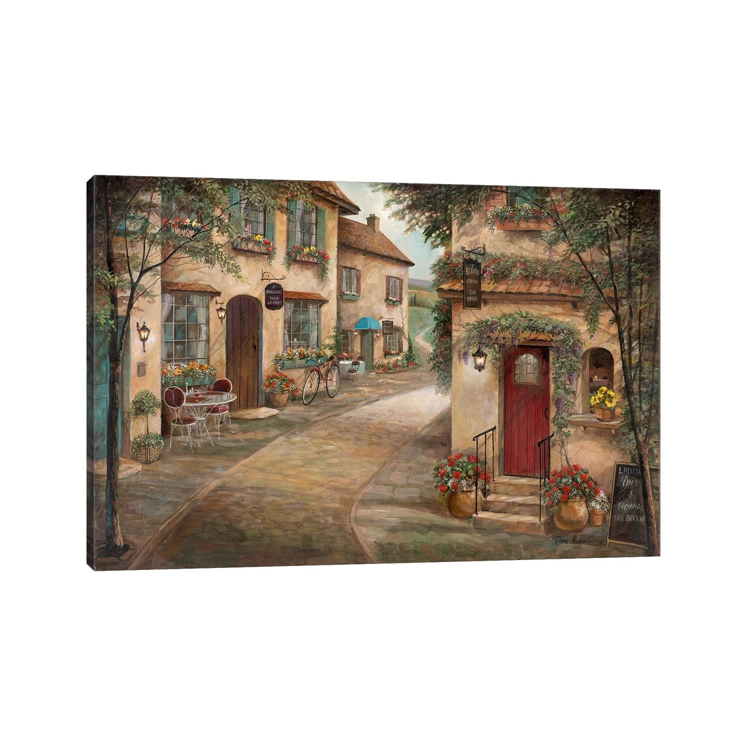 iCanvas "Quaint Cafe" by Ruane Manning Canvas Print