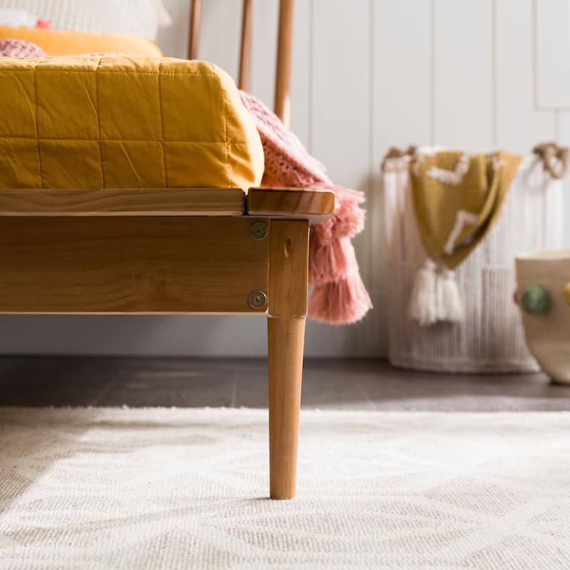 Middlebrook Blaney Solid Wood Spindle Platform Bed