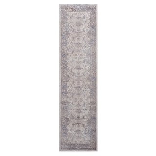 LOOM & LUXE Collection Brown/Beige/Traditional Non-Shedding Area Rug
