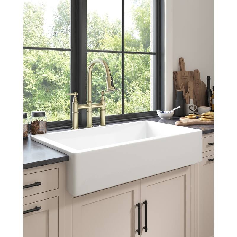 Undermount Farmhouse Kitchen Sink Single Farm Sink