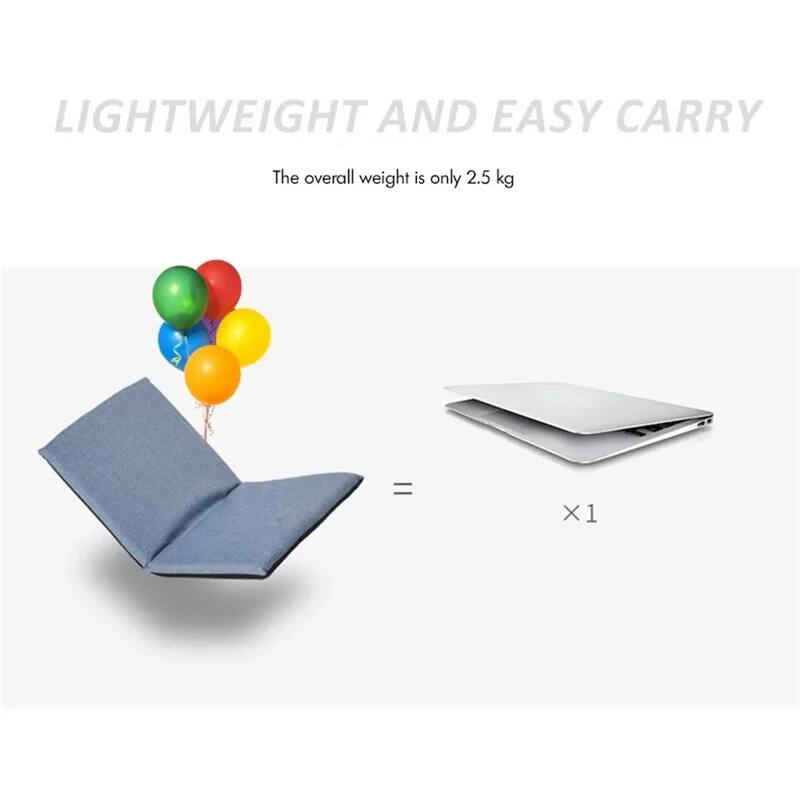 Adjustable Floor Chair, 6-Position Folding Padded Gaming Sofa Chair, Cushioned Back Support, Lazy Sofa for Reading