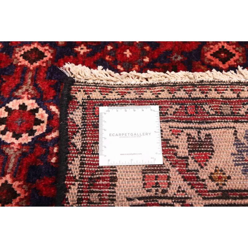 ECARPETGALLERY Hand-knotted Andelz Dark Navy Wool Rug - 3'8 x 10'4