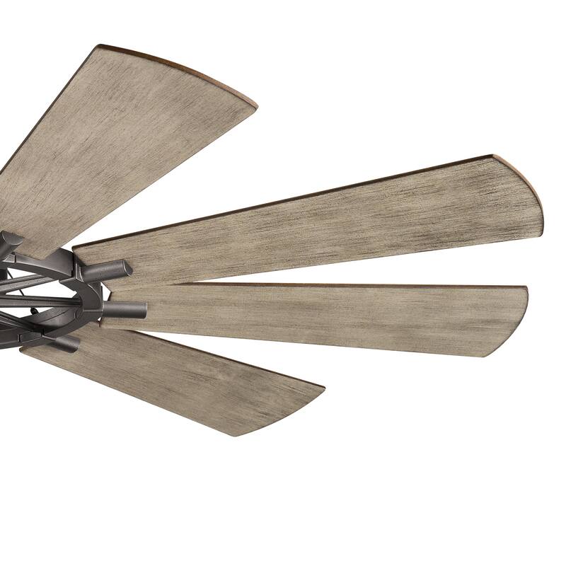 Gentry 65-inch LED Ceiling Fan (3-finish options)