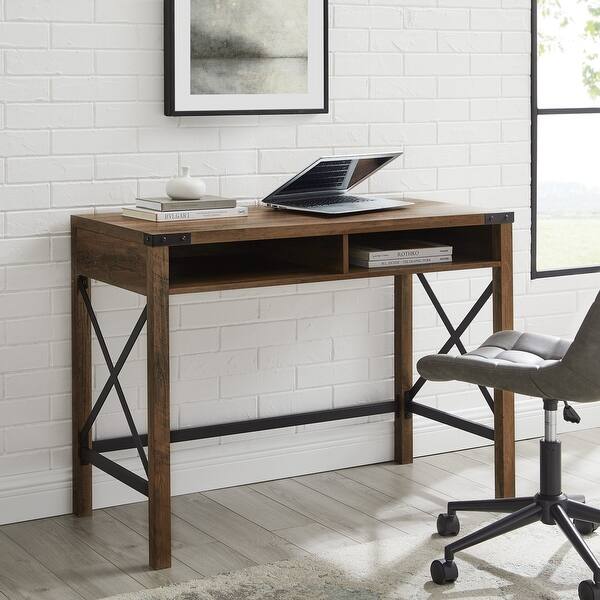 Middlebrook 42-inch Metal X Farmhouse Desk - On Sale - Overstock - 27989122