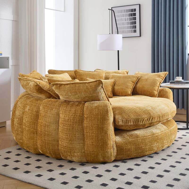 Comfortable Double Loaf Sofa Bed, Oversized Sofa Bed with Armrests