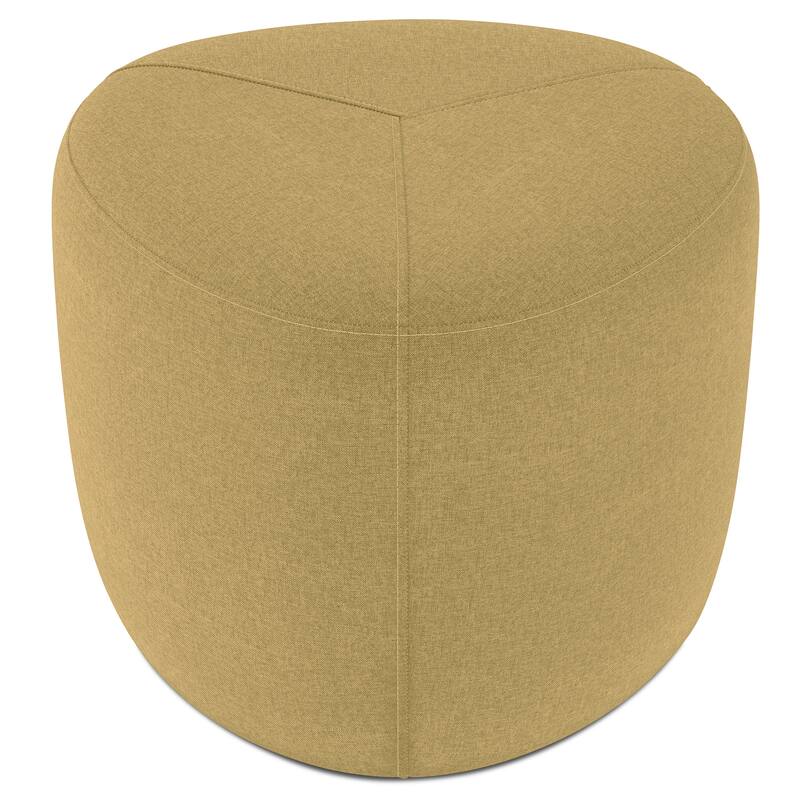 WYNDENHALL Brea 18 inch Wide Contemporary Irregular Ottoman Bench