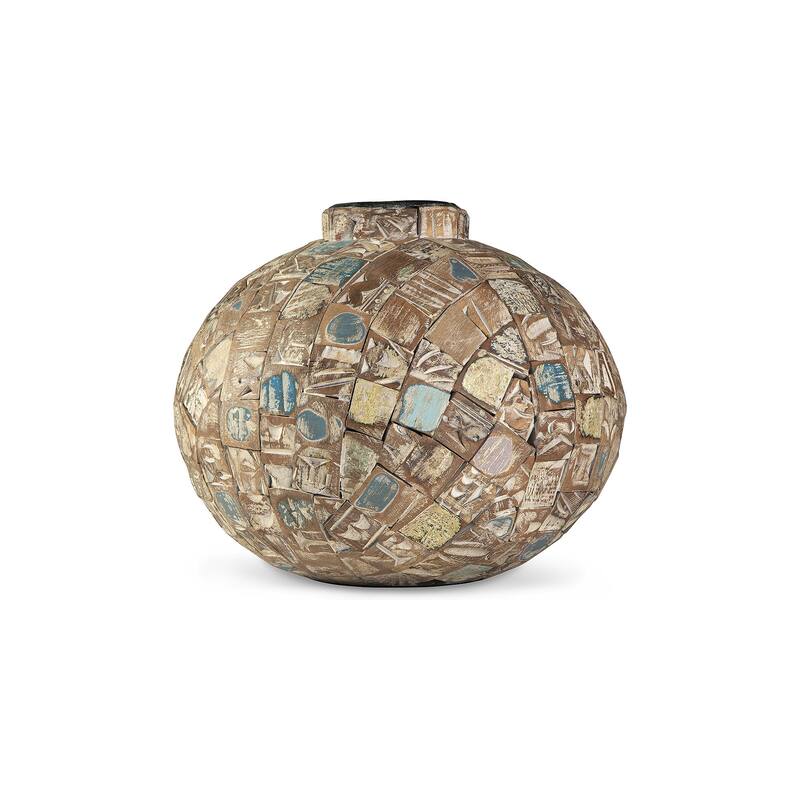 Ashley Furniture Meltland Natural/Black Vase
