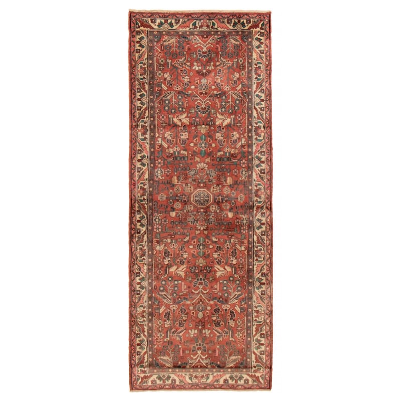 ECARPETGALLERY Hand-knotted Andelz Dark Copper Wool Rug - 3' 8" x 9' 9" - Dark Copper - 3' 8" x 9' 9" - Runner