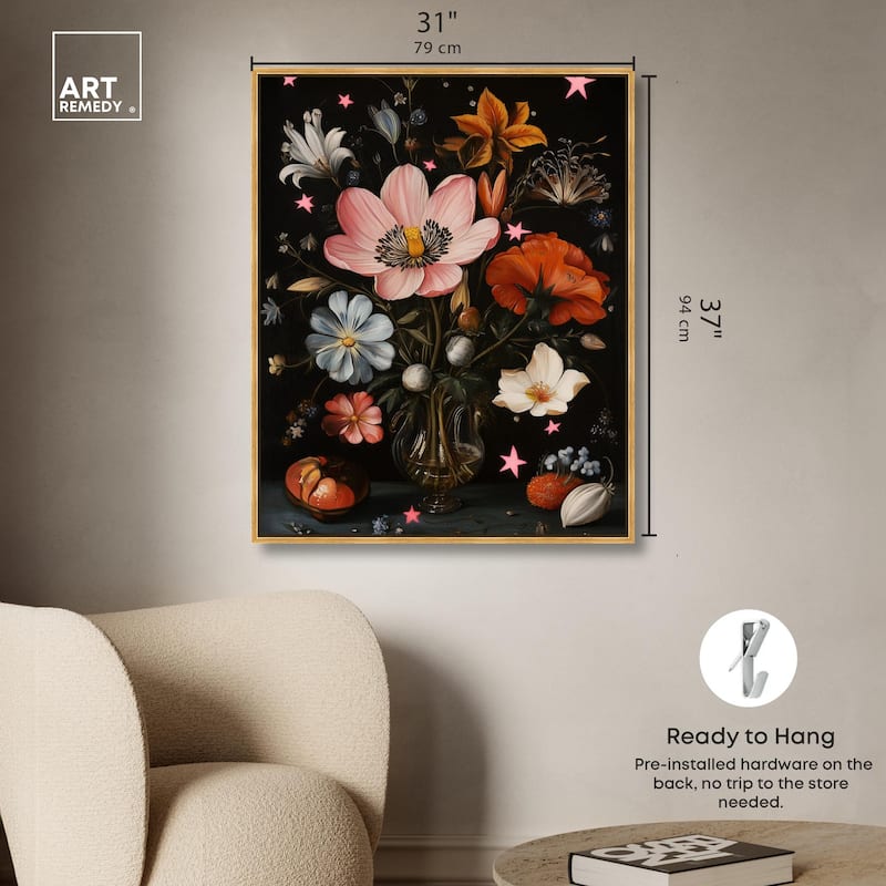 TANY's Floral Universe II Canvas by Art Remedy