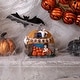 preview thumbnail 2 of 3, 7" LED Lighted Pumpkin Village Halloween Decoration