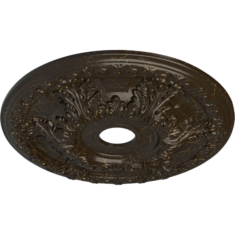 23 3/8"OD x 3 5/8"ID x 2 1/2"P Granada Ceiling Medallion