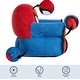 preview thumbnail 4 of 4, Marvel Spiderman Figural Bean Bag Chair