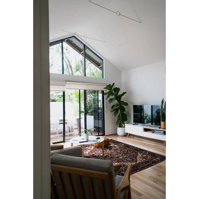 ECARPETGALLERY Hand-knotted Serapi Heritage Dark Copper Wool Rug - 7'11 x 10'2