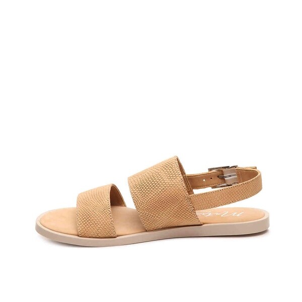 Matisse Womens singer Fabric Open Toe Casual Ankle Strap Sandals Tan Size 90 Matisse Womens singer Fabric Open Toe Casual Ankle Strap Sandals Tan Size 90