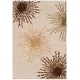 preview thumbnail 48 of 140, SAFAVIEH Handmade Soho Miyase Modern Burst New Zealand Wool Rug 2'6" x 4' - Beige