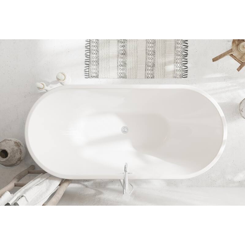 Orson Bathtub in Glossy White