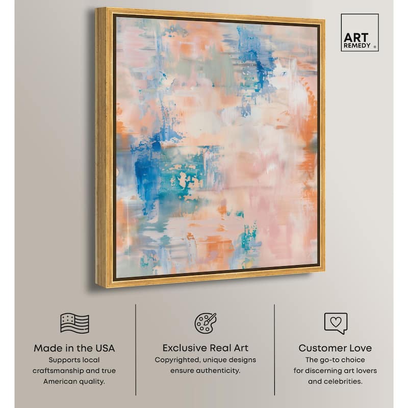 Kaleido Vortex I Canvas by Art Remedy
