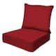 Option Textured Solid Imperial Red