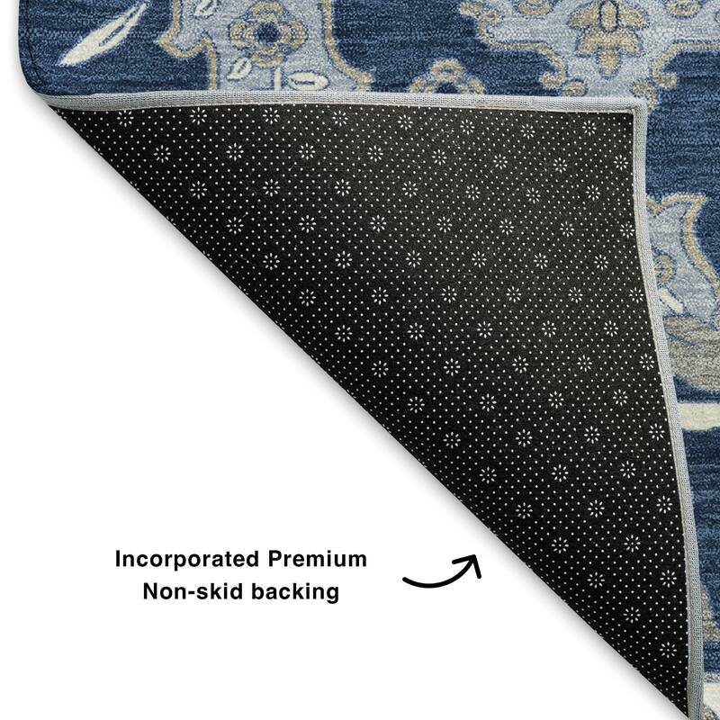 Premium Washable Super Soft Classic Traditional Mayfield Rug