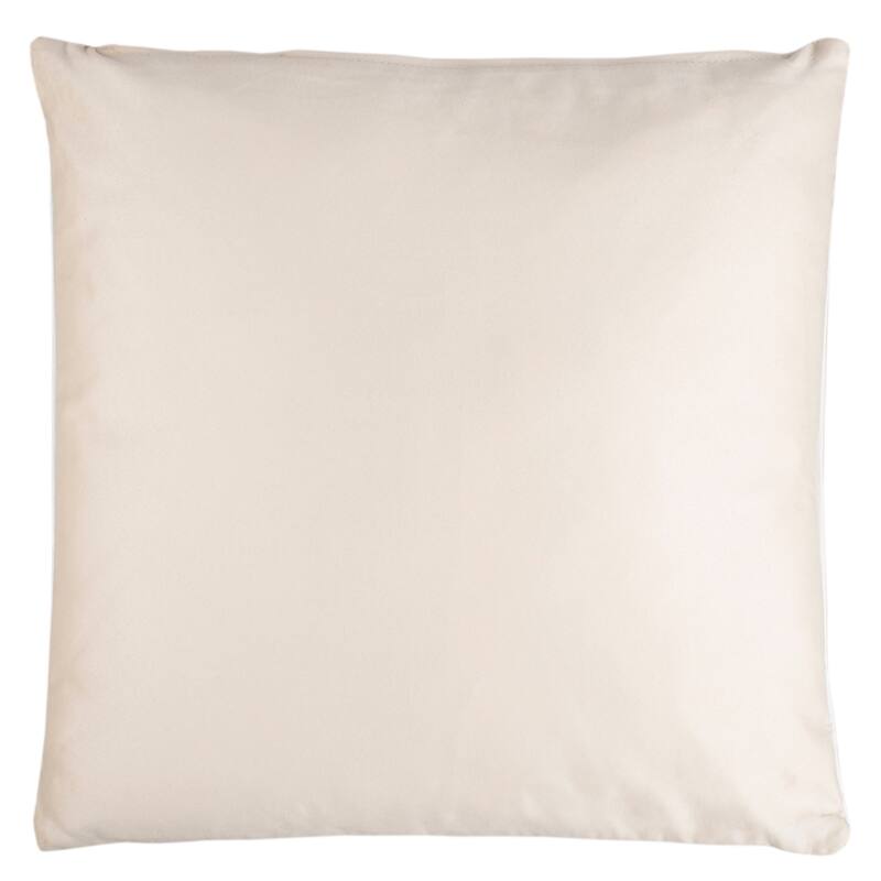 SAFAVIEH Tinsley Square White/ Grey Cowhide 20-inch Decorative Pillow