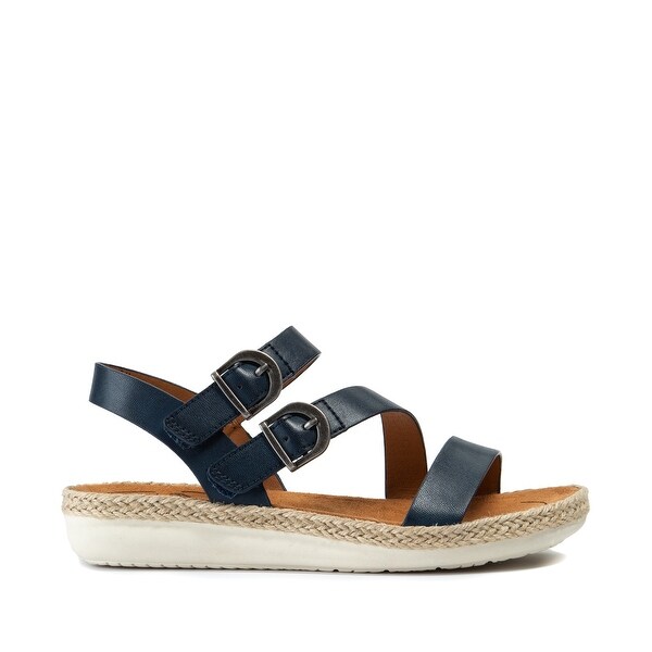 womens navy sandals